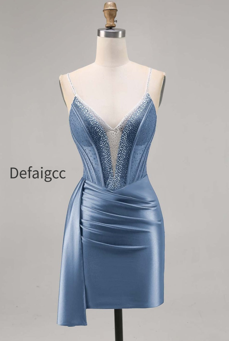 sparkly-navy-corset-tight-satin-short-homecoming-dress-with-beading