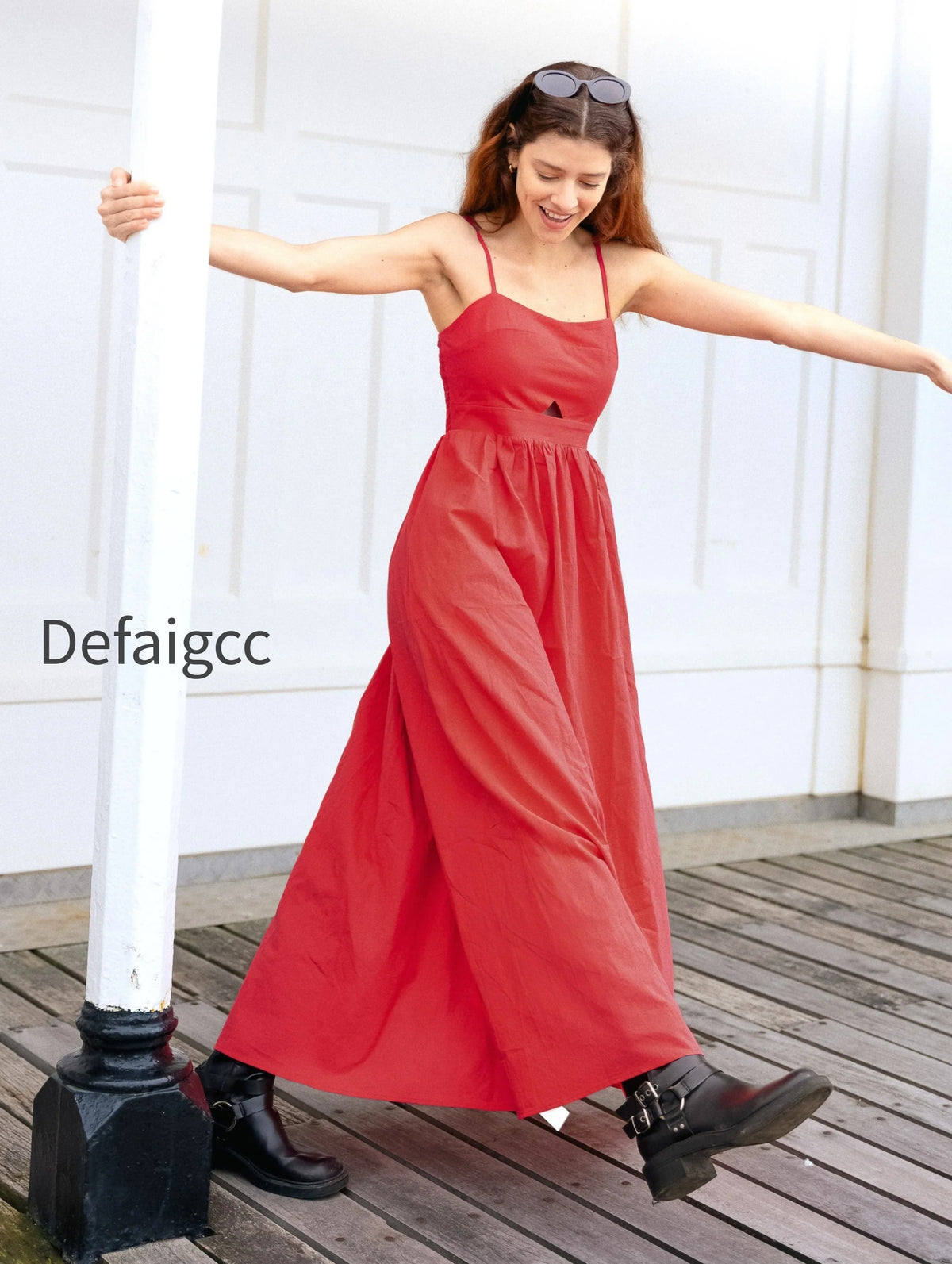 cotton-sleeveless-pockets-cutout-long-dress