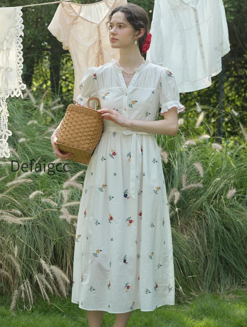 aitana-rose-embroidered-v-neck-puff-sleeve-lace-cotton-dress-1