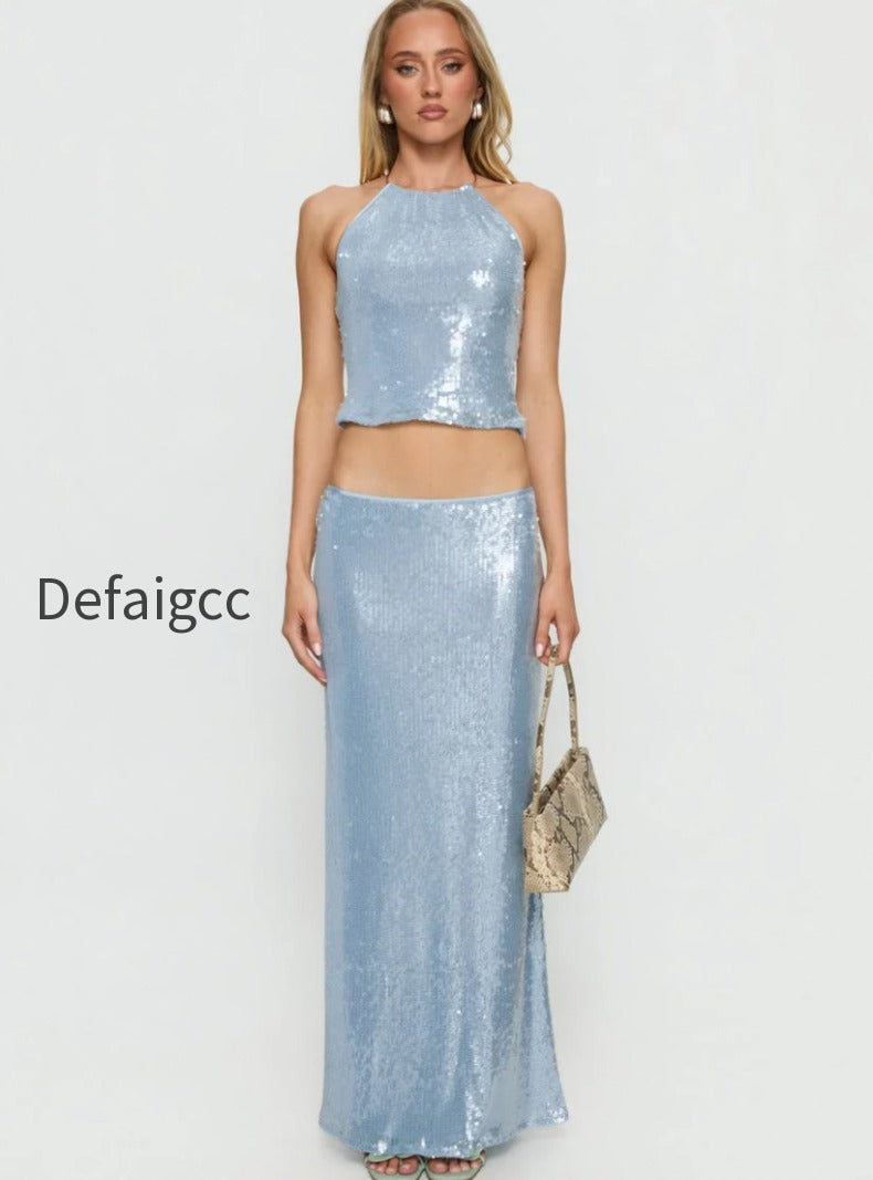 emalia-sheer-sequin-maxi-skirt-blue