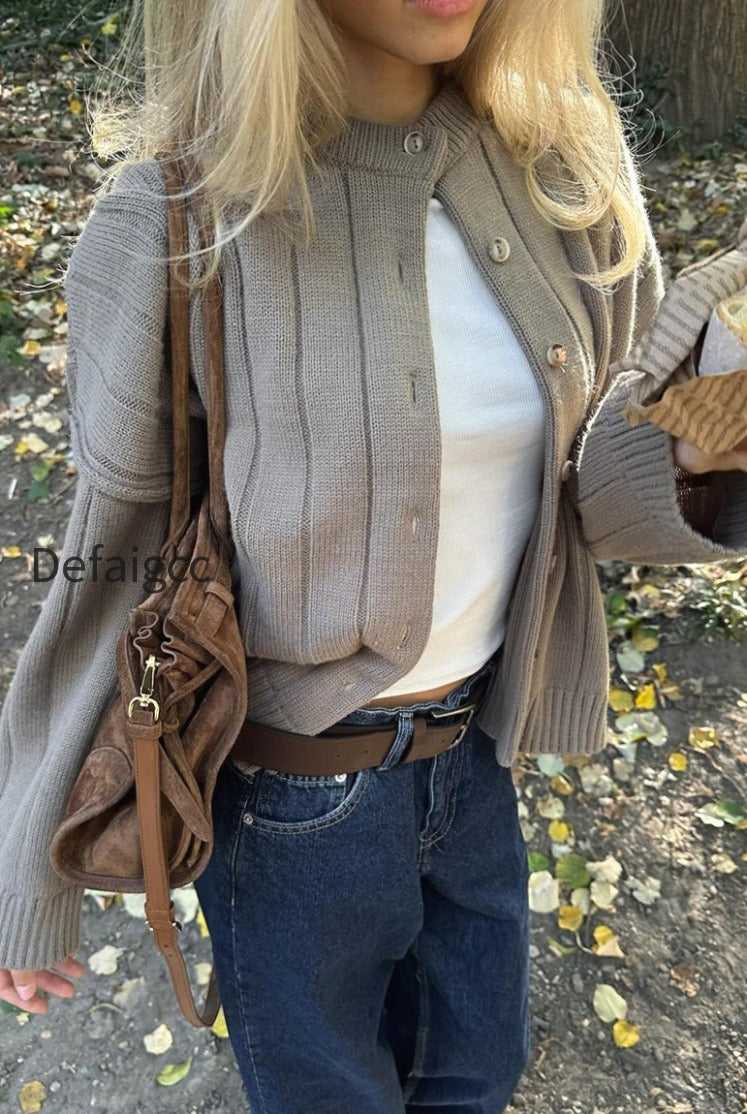 ribbed-round-neck-cardigan