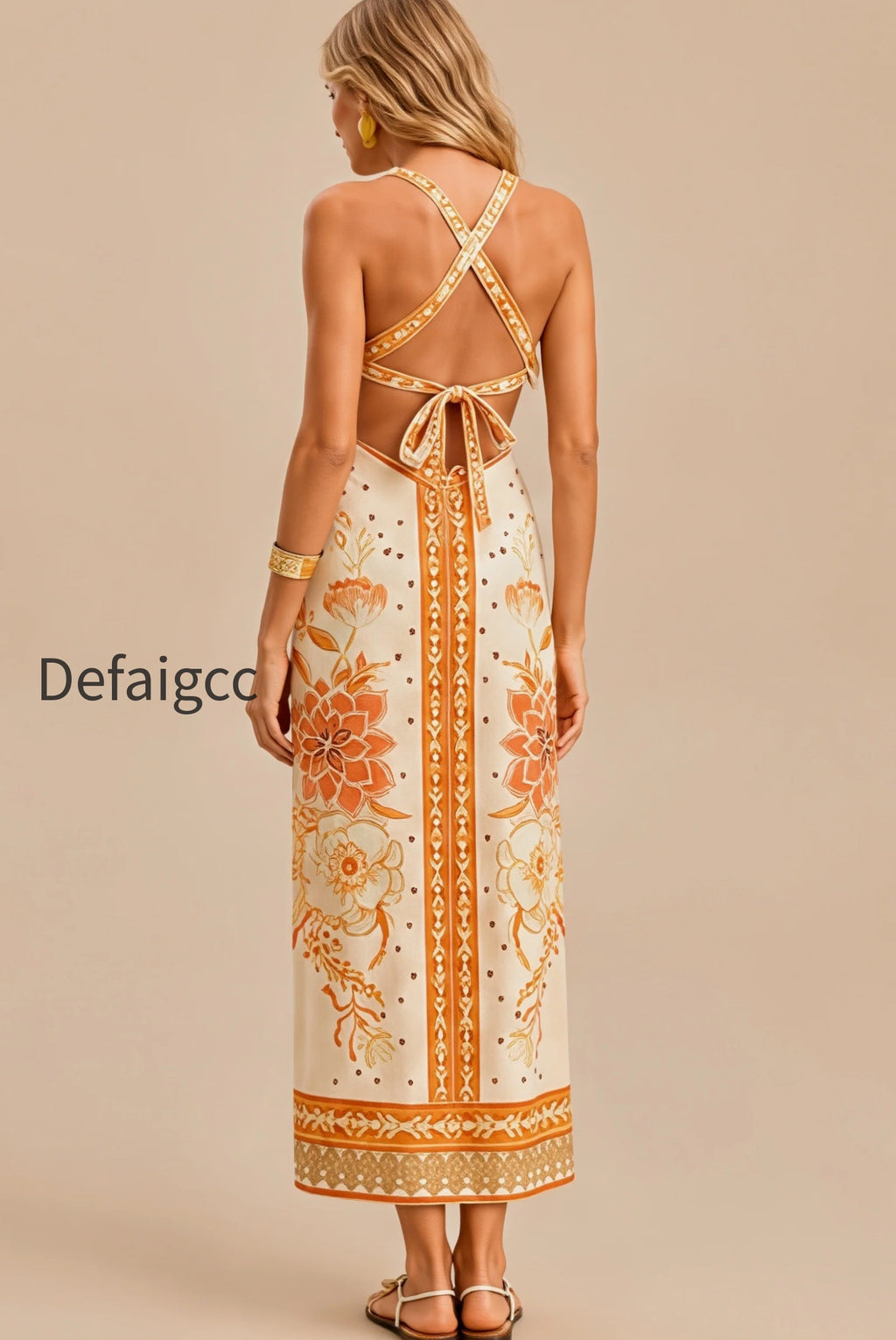 royal-print-waist-maxi-boho-dress