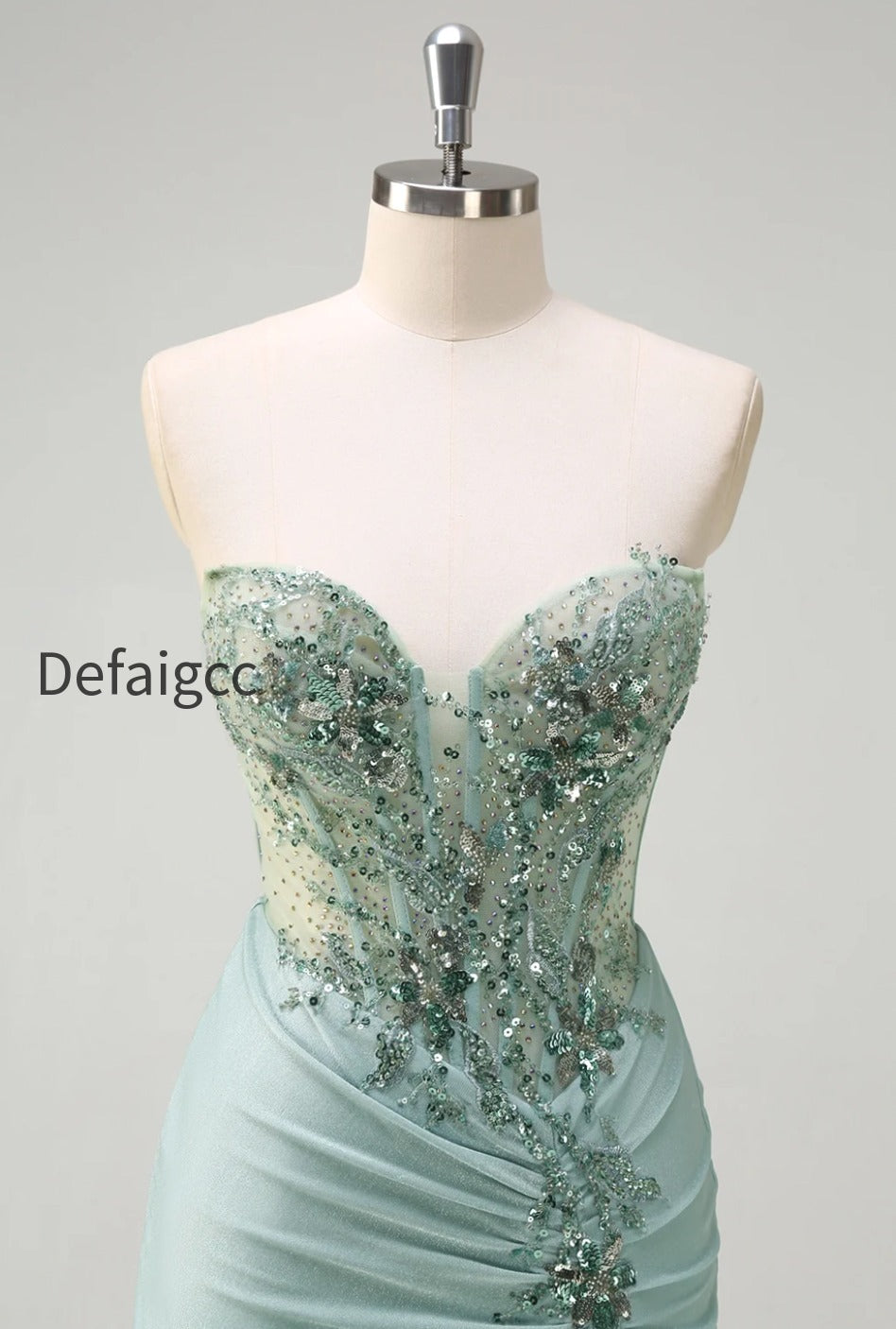 grey-green-mermaid-sequined-sweetheart-long-prom-dress-with-slit-1