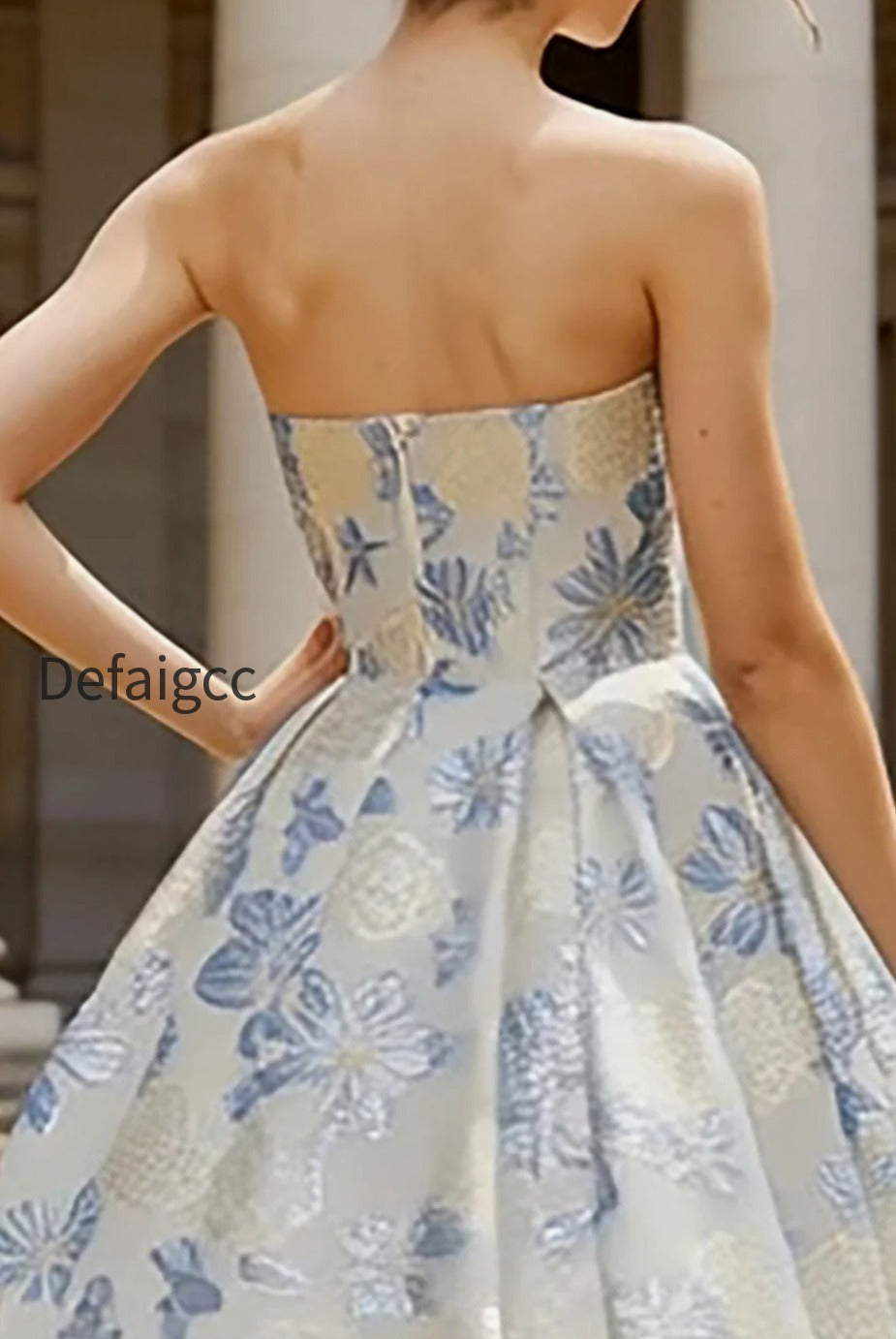 floral-dusty-blue-a-line-jacquard-long-corset-wedding-guest-dress