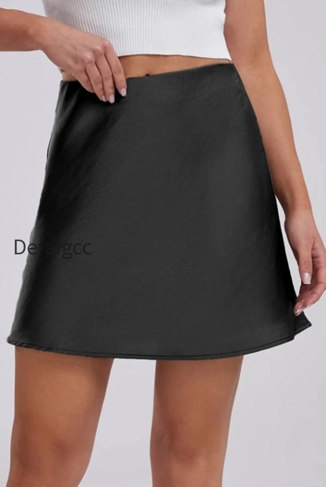 satin-high-waist-mini-skirt