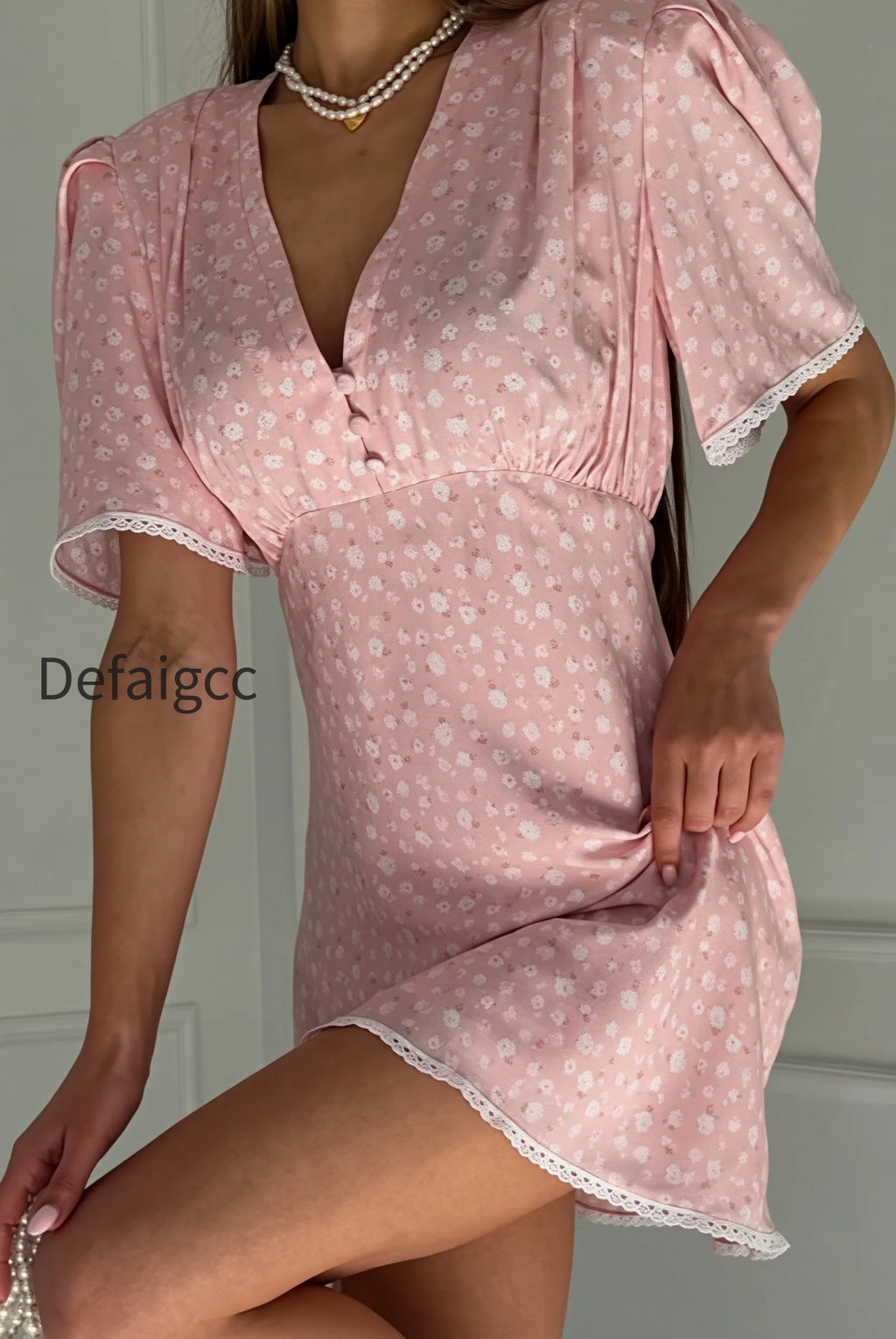 floral-v-neck-tea-length-a-line-mini-dress