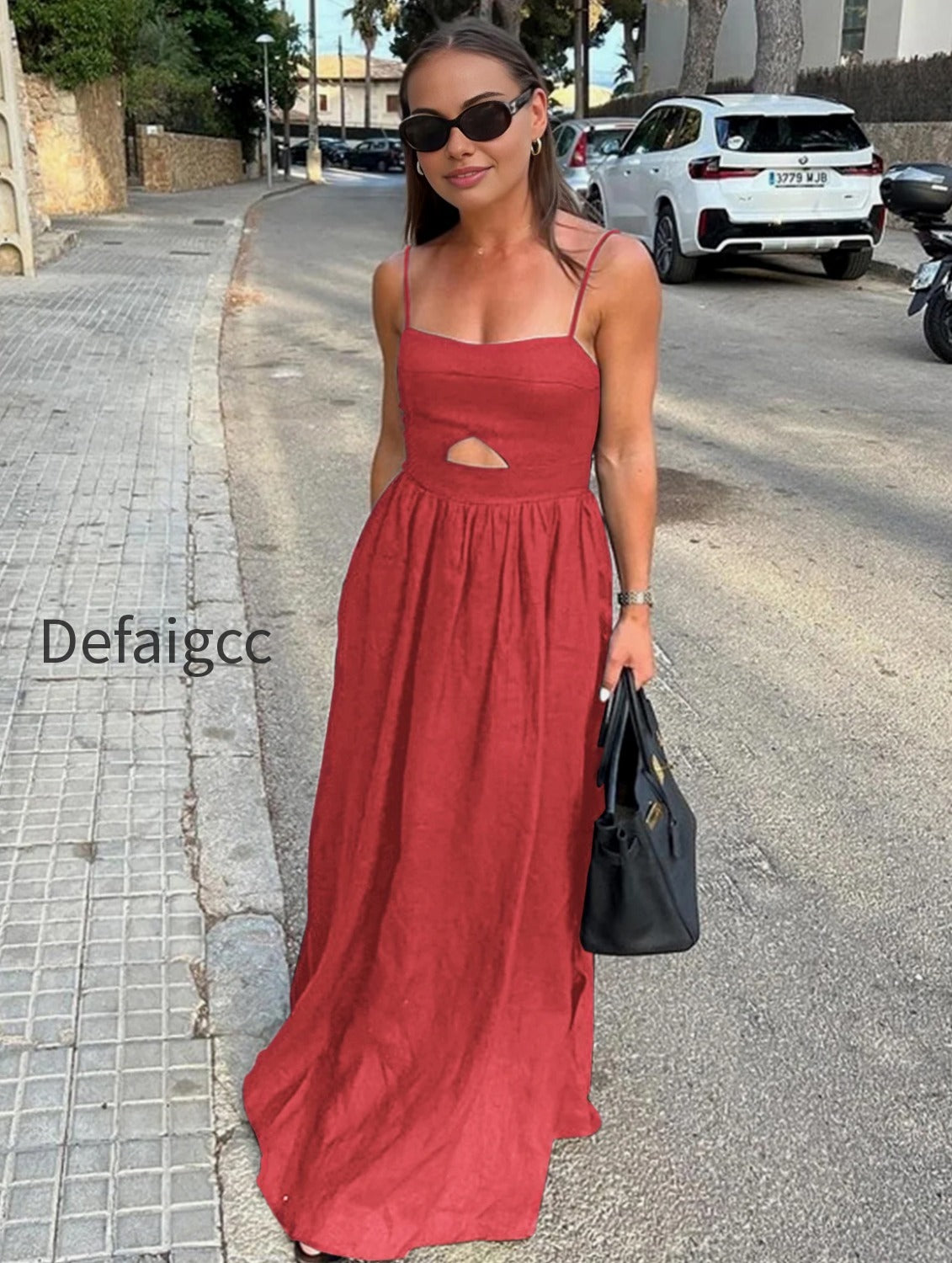 cotton-sleeveless-pockets-cutout-long-dress