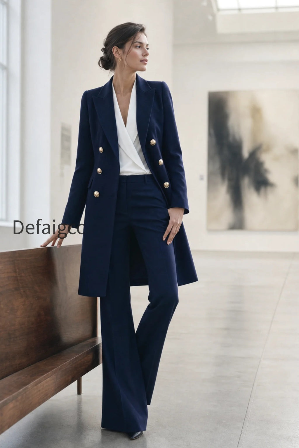 double-breasted-long-blazer-coat-flared-trousers-co-ord-set