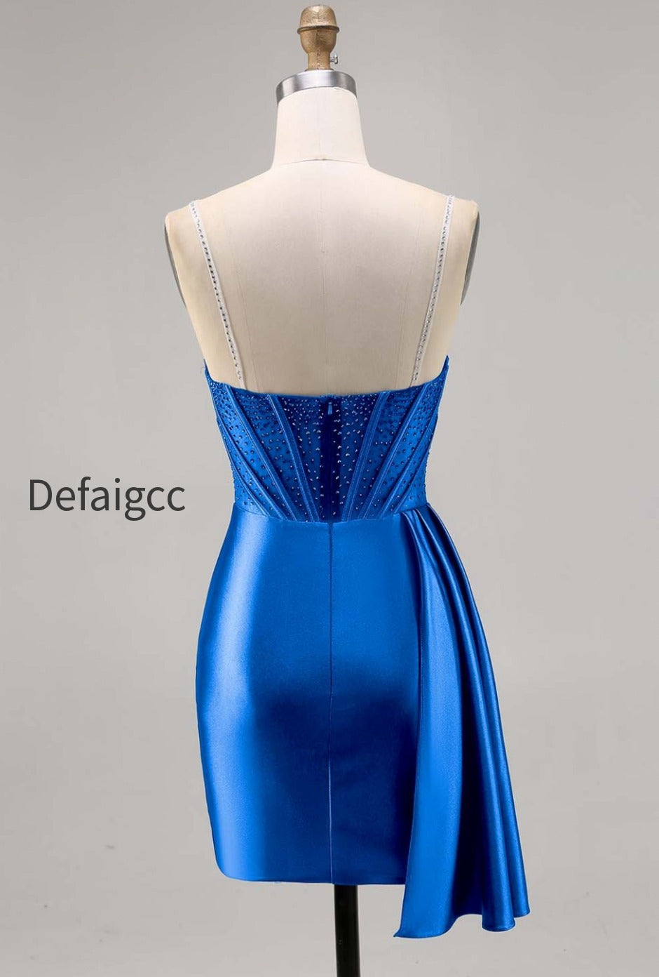 sparkly-navy-corset-tight-satin-short-homecoming-dress-with-beading