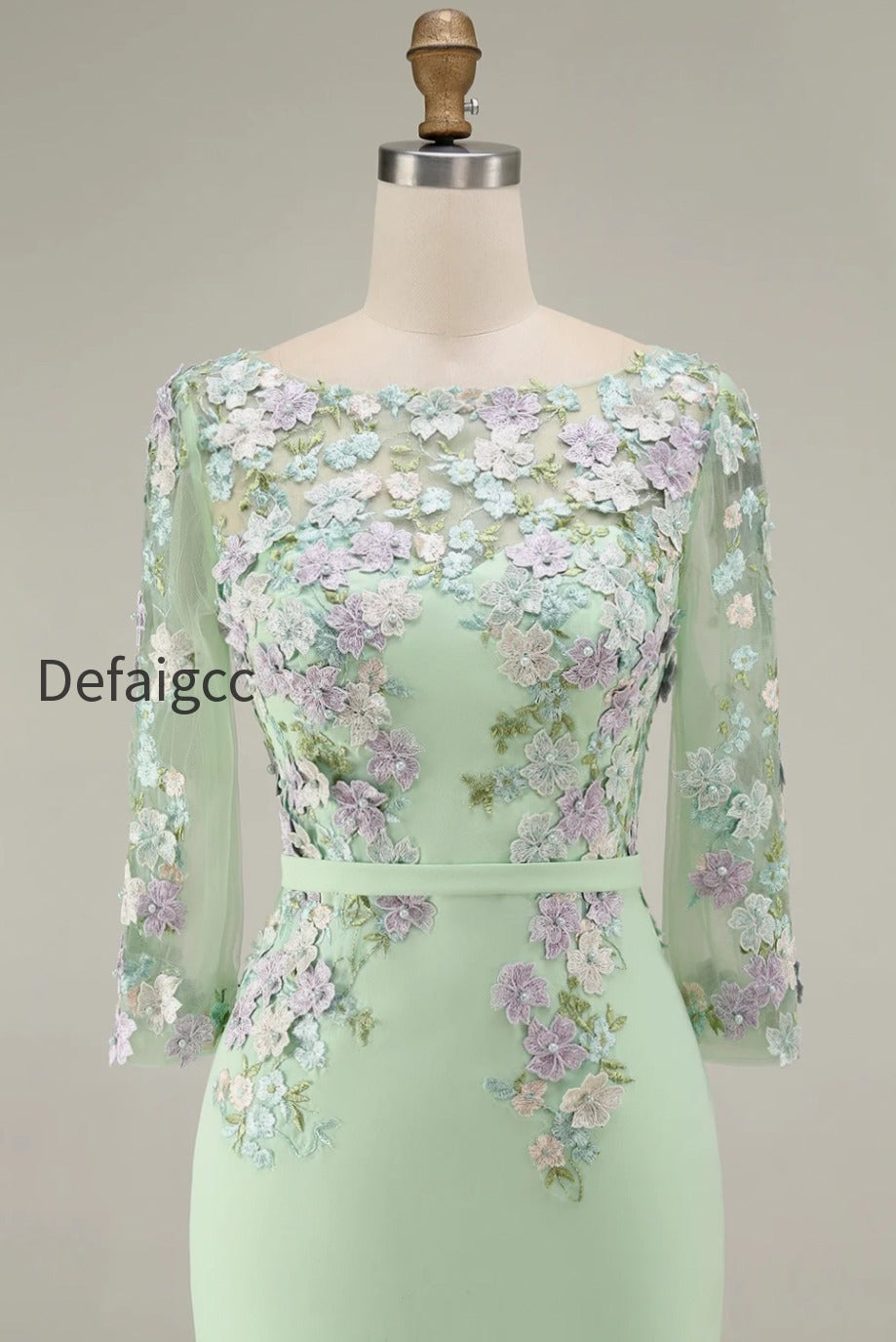 dusty-rose-bodycon-floral-midi-mother-of-the-bride-dress-with-sleeves