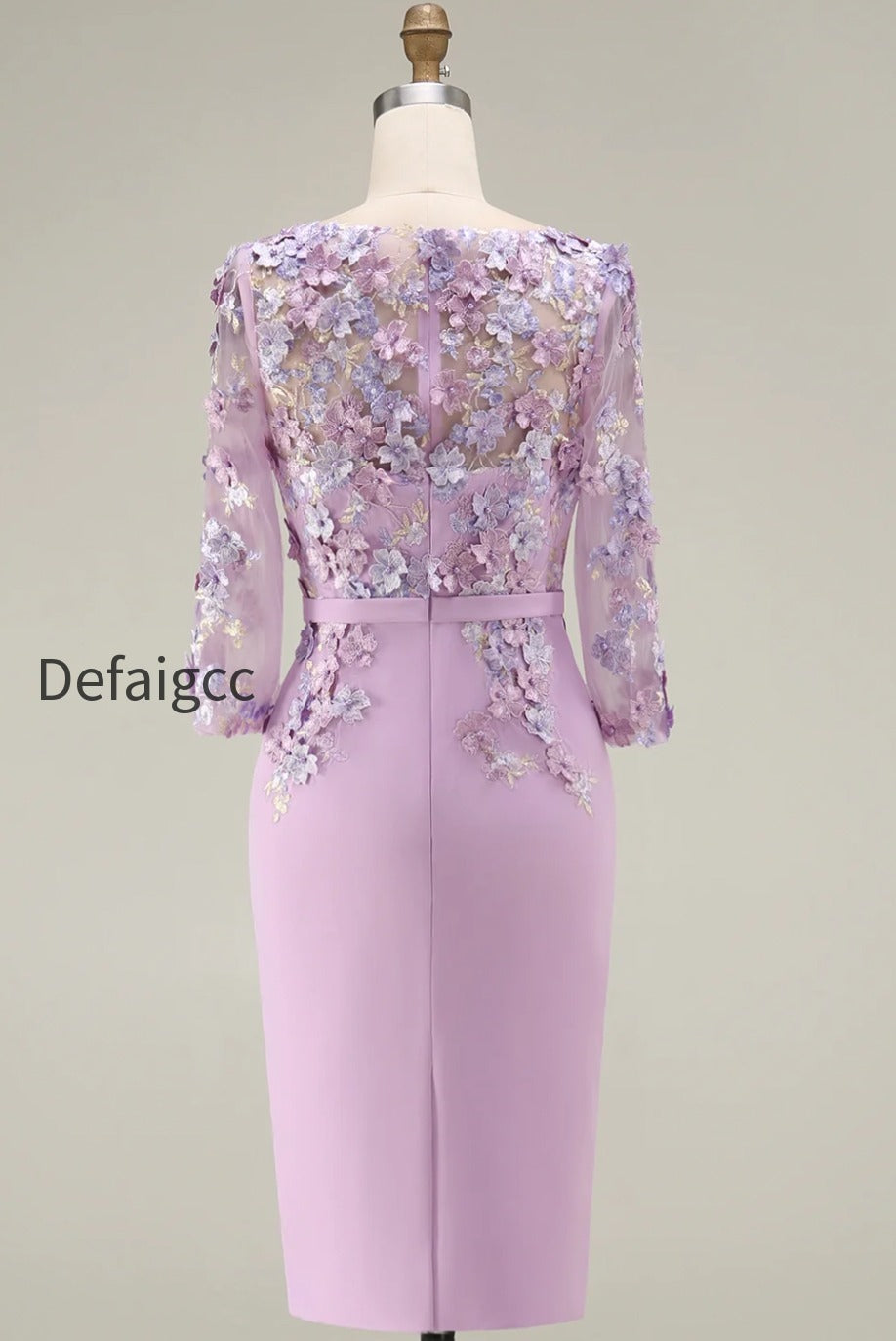 dusty-rose-bodycon-floral-midi-mother-of-the-bride-dress-with-sleeves