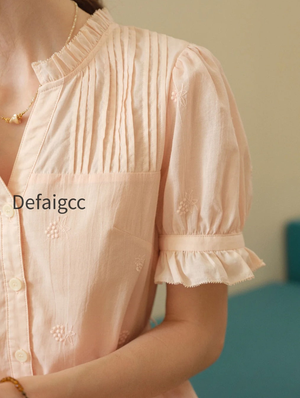 aitana-rose-embroidered-v-neck-puff-sleeve-lace-cotton-dress-1