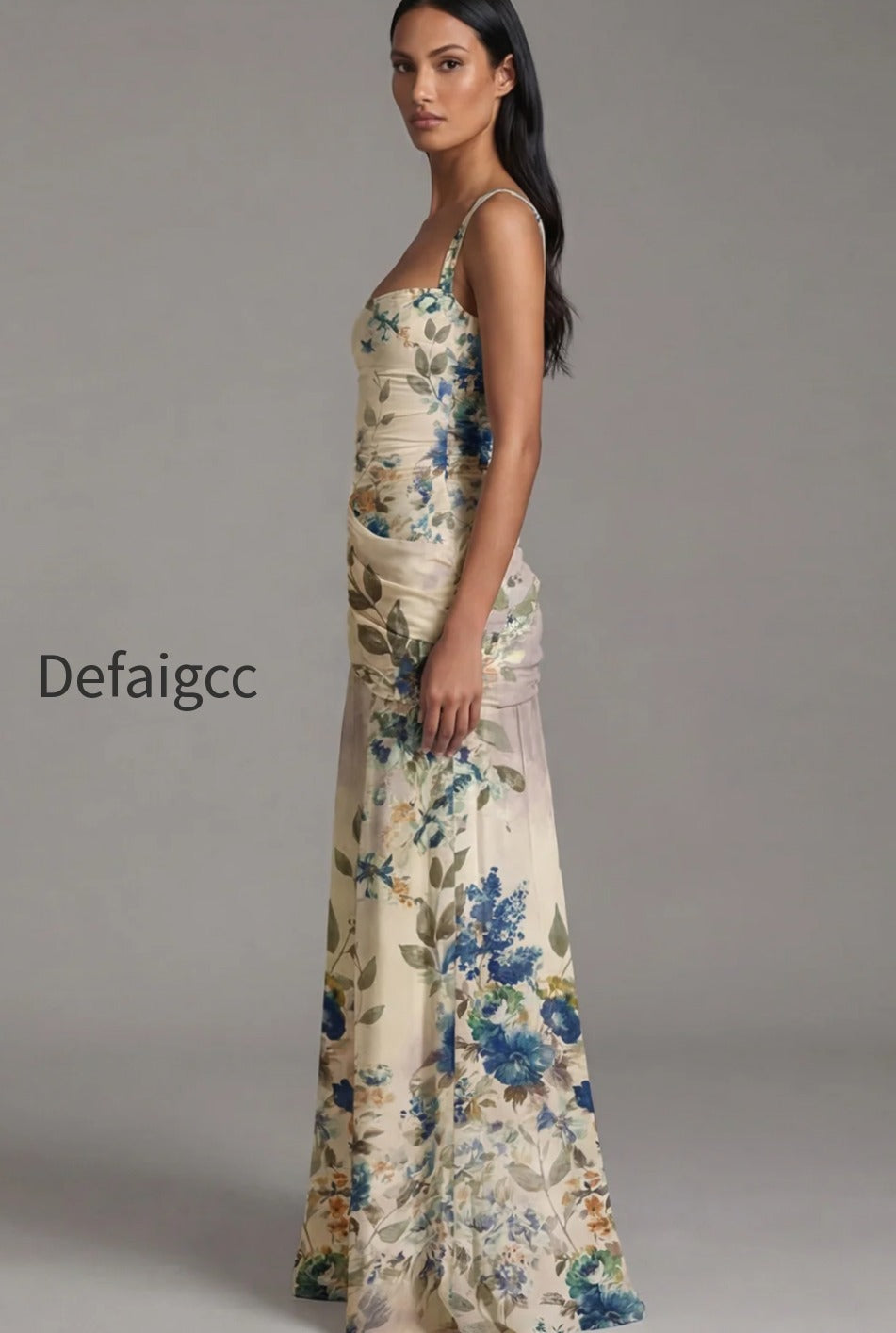 square-neck-a-line-draped-floral-maxi-ivory-beach-wedding-guest-dress