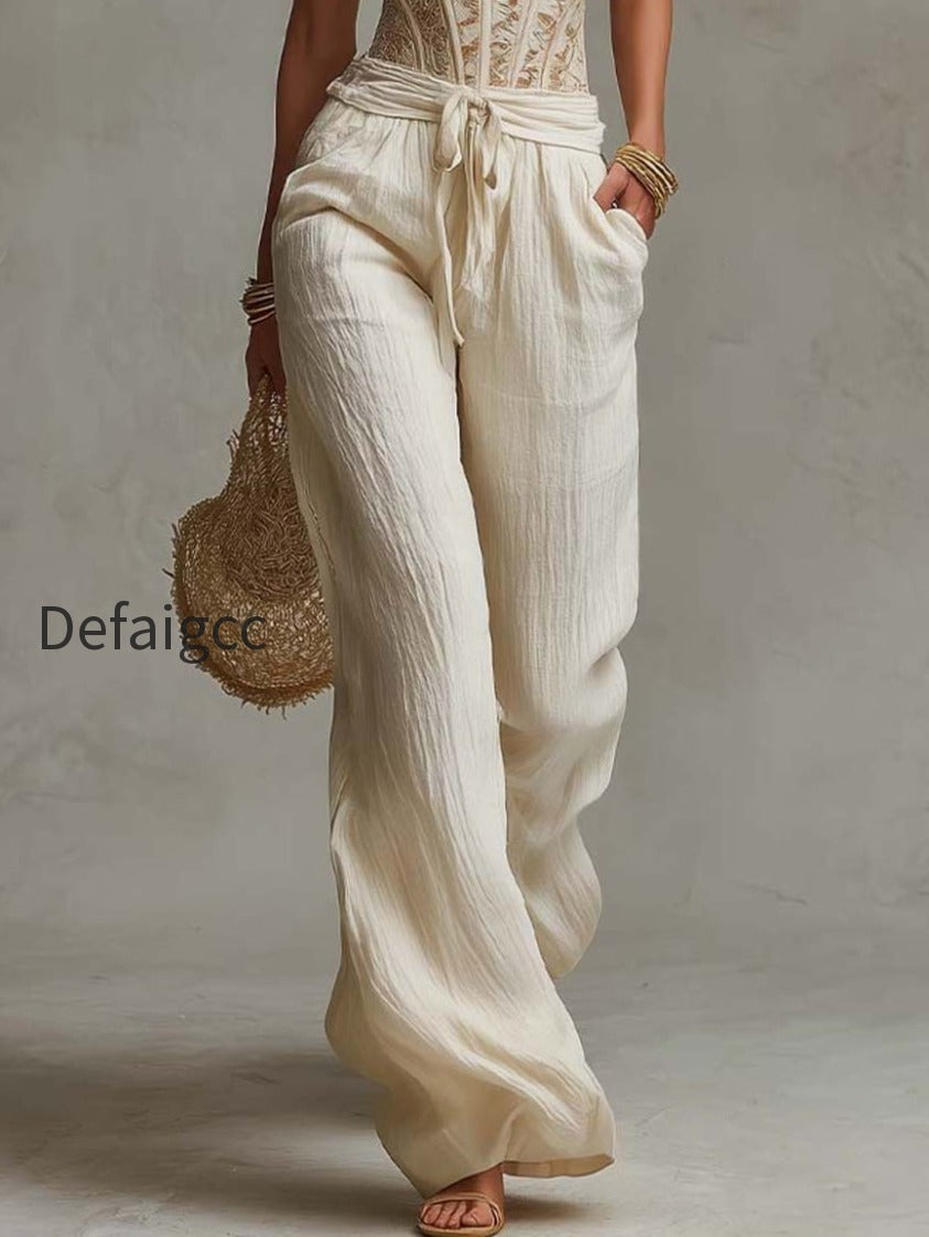 bohemian-lace-corset-cotton-wide-leg-pants-two-piece-set