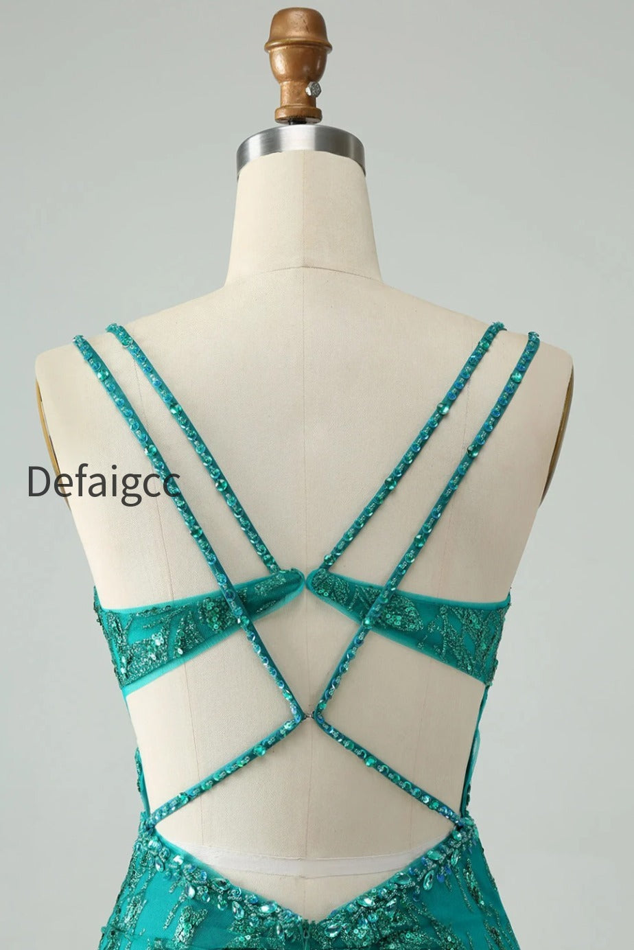 sparkly-dark-green-bodycon-corset-short-homecoming-dress-with-sequins