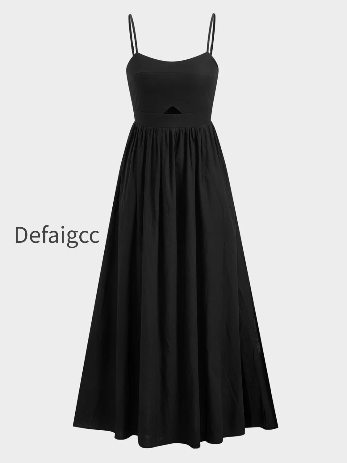 cotton-sleeveless-pockets-cutout-long-dress