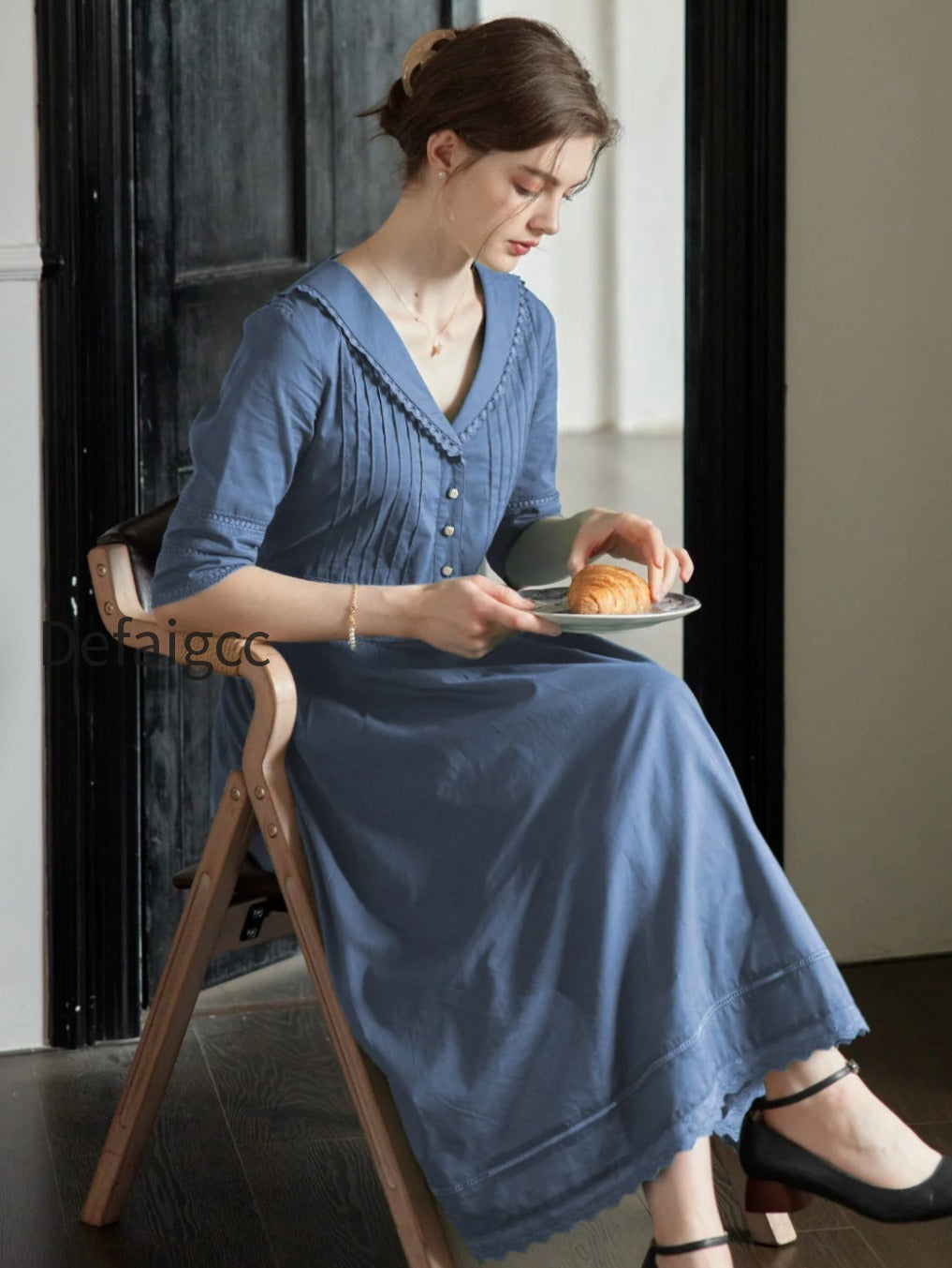 fiona-100-cotton-demin-blue-midi-dress