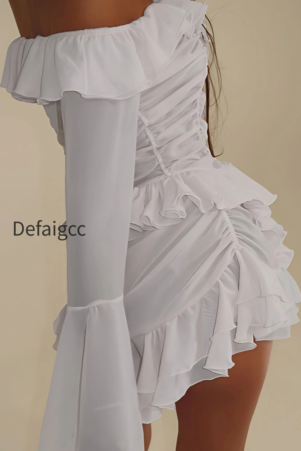 stylish-off-shoulder-long-sleeve-ruffle-skirt-set