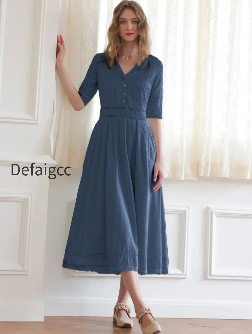 fiona-100-cotton-demin-blue-midi-dress