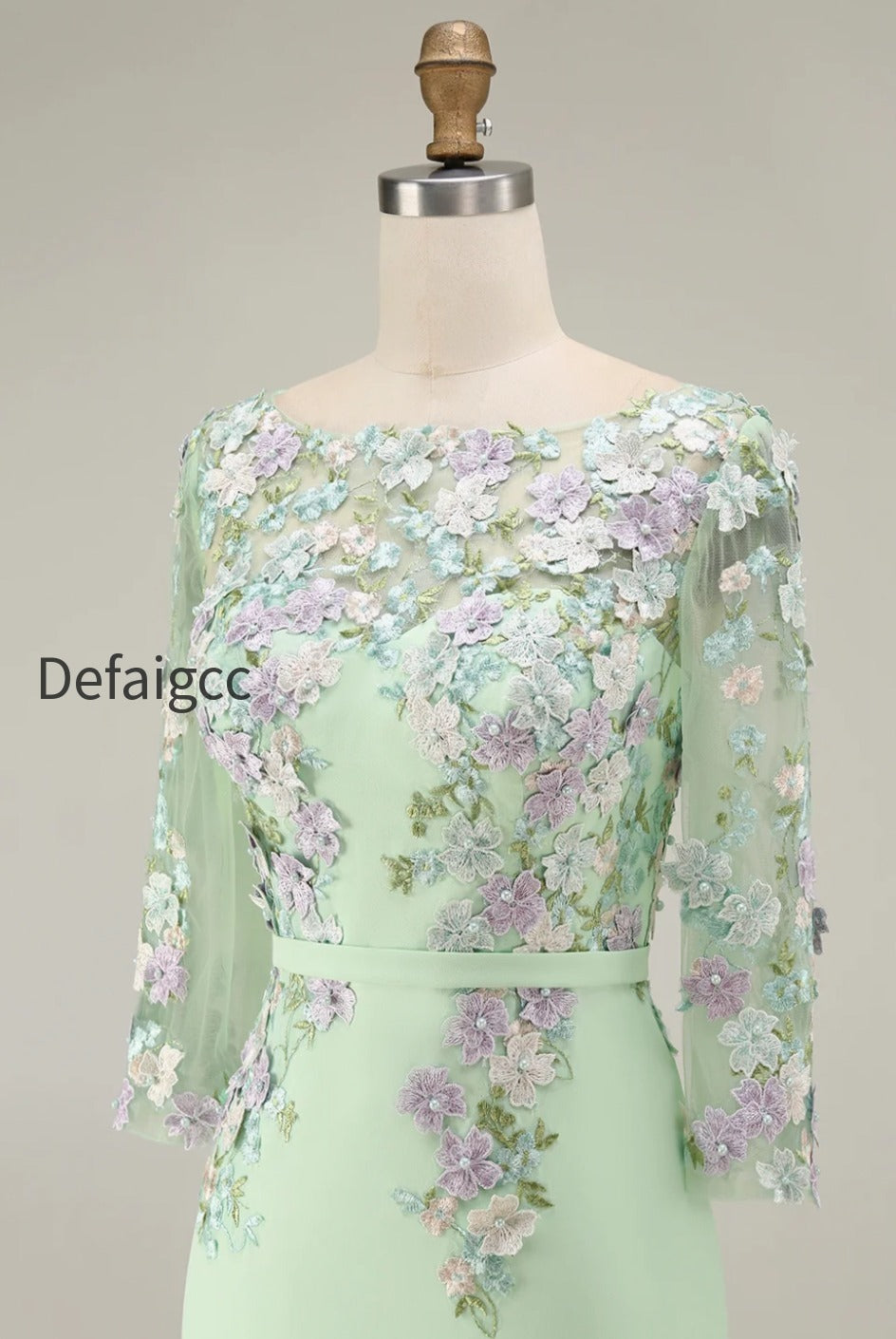 dusty-rose-bodycon-floral-midi-mother-of-the-bride-dress-with-sleeves