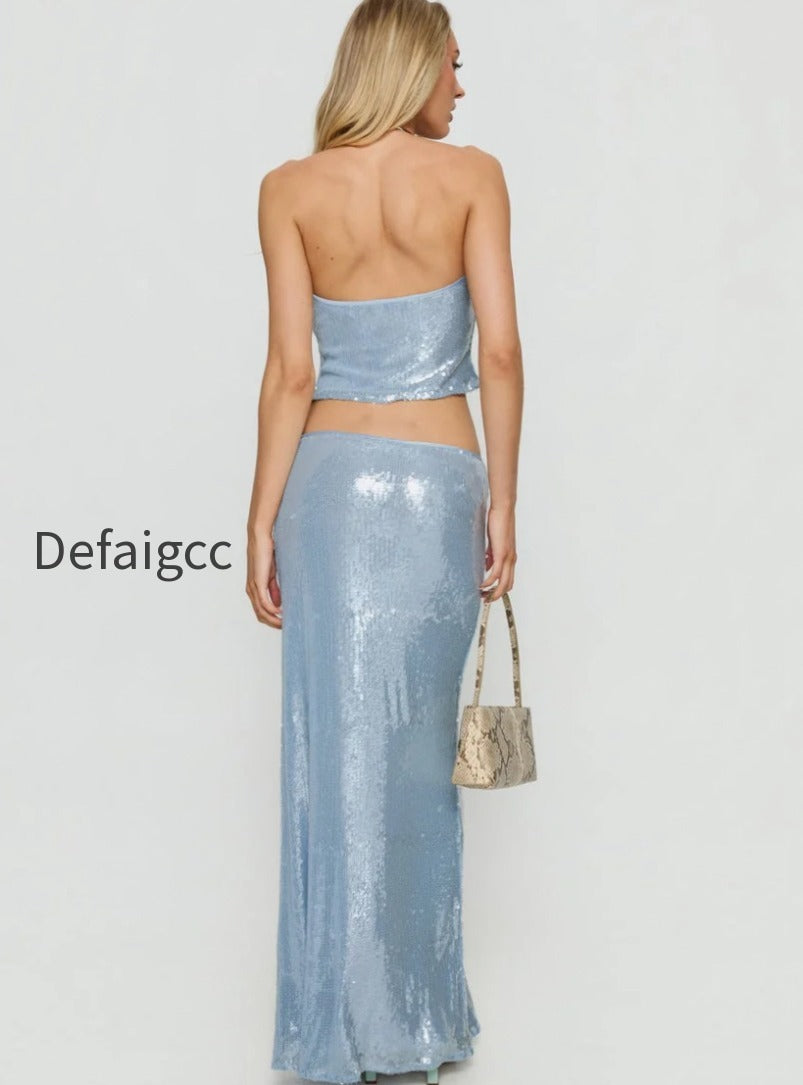 emalia-sheer-sequin-maxi-skirt-blue