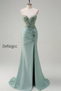 grey-green-mermaid-sequined-sweetheart-long-prom-dress-with-slit-1