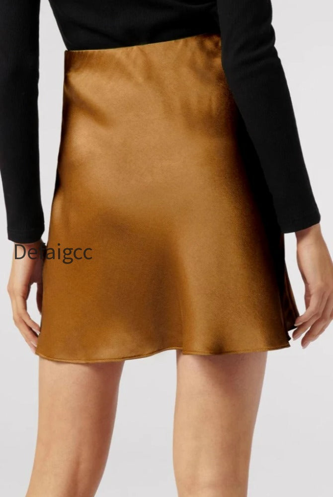 satin-high-waist-mini-skirt